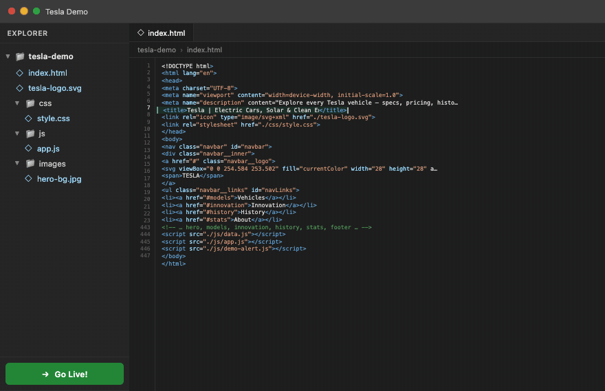 Go Live! — deploy from VS Code and your app is live on HTTPS